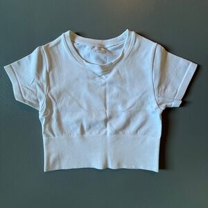 Offline By Aerie SideWalk Seamless Cropped T-Shirt